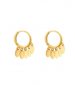گوشواره پولکی میو گلد Mio Gold کد E495