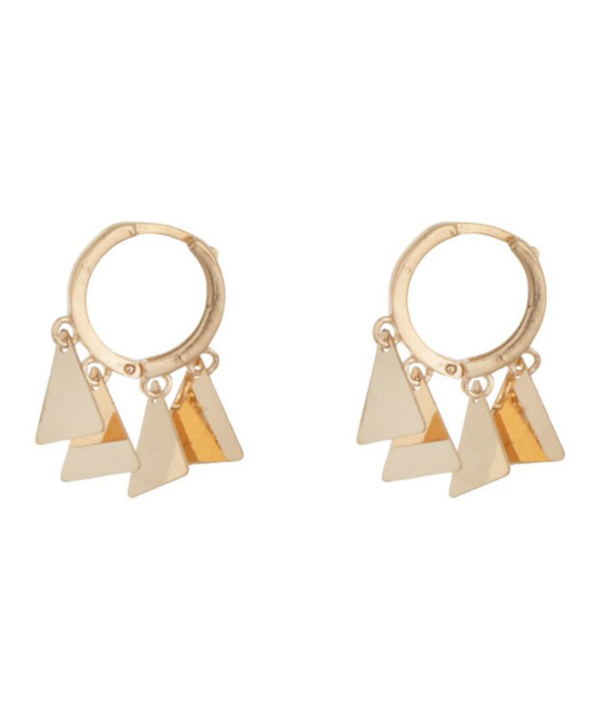 گوشواره مثلث میو گلد Mio Gold کد E500