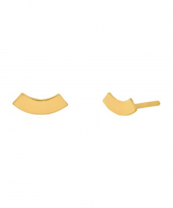 گوشواره منحنی میو گلد Mio Gold کد E1335