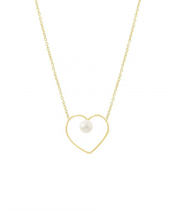 گردنبند قلب میو گلد Mio Gold کد NC1393