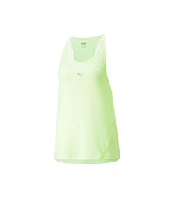 تاپ ورزشی زنانه پوما Puma مدل RUN TANK Fast Yellow