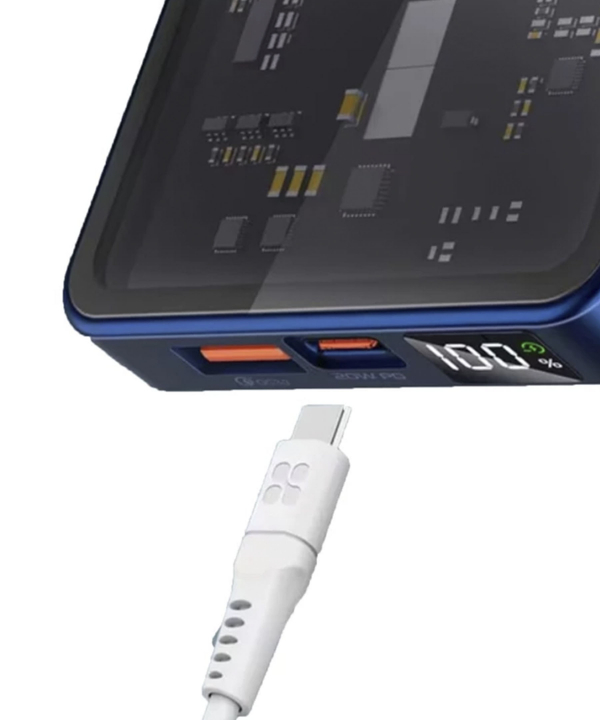 شارژر بی سیم پرومیت مدل TRANSPACK-10.BLACK با باتری داخلی ????? میلی آمپر ساعت