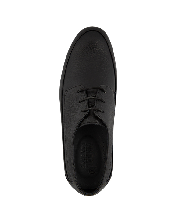 کفش مردانه بند دار کلاسیک چرم طبیعی مارال چرم Maral Leather مدل دونا
