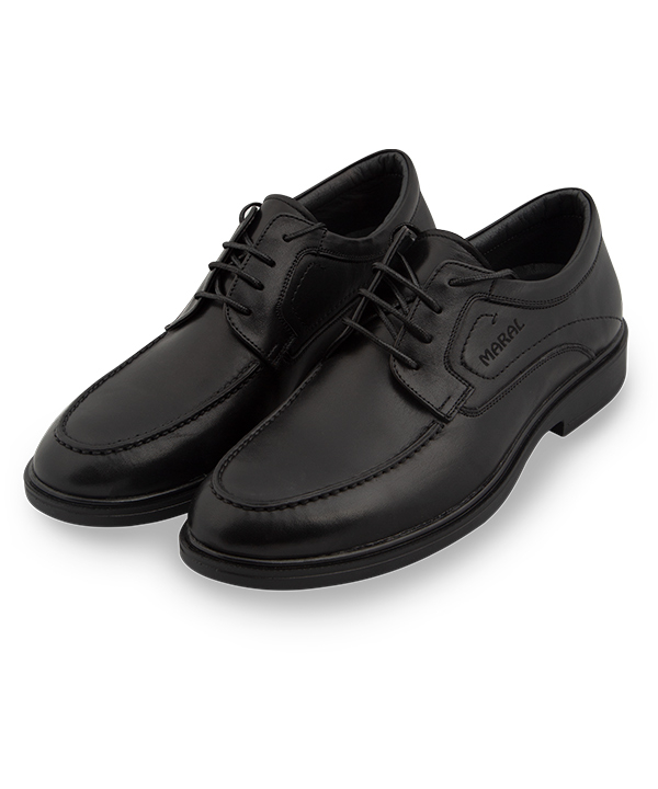 کفش کلاسیک مردانه چرم گاوی مارال Maral Leather مدل لایت