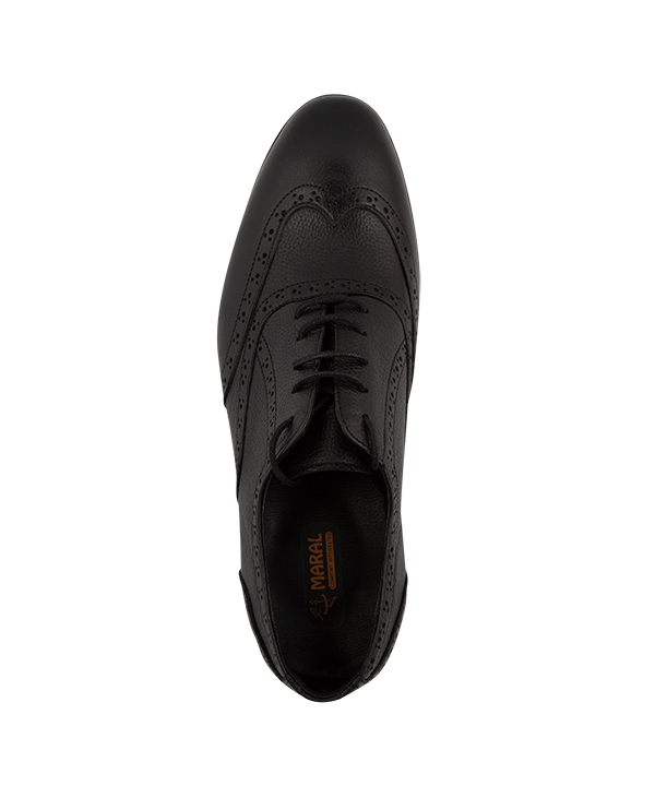 کفش کلاسیک مردانه بند دار مارال چرم Maral Leather مدل هشترک 28