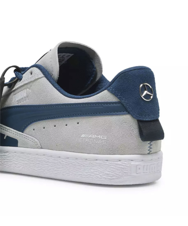 کفش ورزشی مردانه پوما Puma مدل MAPF1 Suede T Team Silver-Ocean