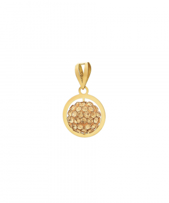 پلاک گوی سواروسکی میو گلد Mio Gold کد N1928