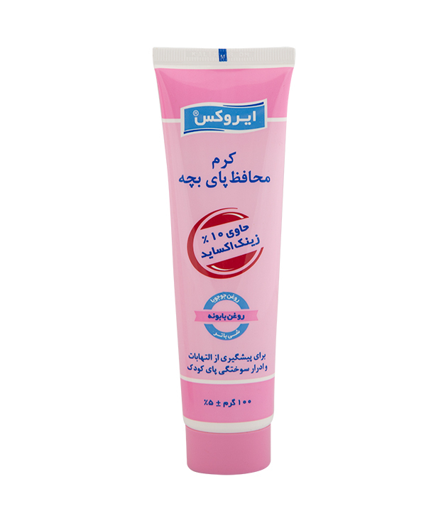 کرم محافظ پای بچه ایروکس Irox وزن 100 گرم