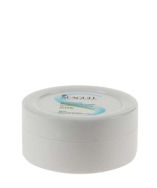 کرم مرطوب کننده و نرم کننده سی گل Seagull مدل silk حجم 100میلی لیتر