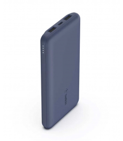 پاور بانک شارژ سریع 10000 میلی آمپر 3 پورت + کابل USB-A به USB-C بلکین مدل BPB011btBk(boost charge)