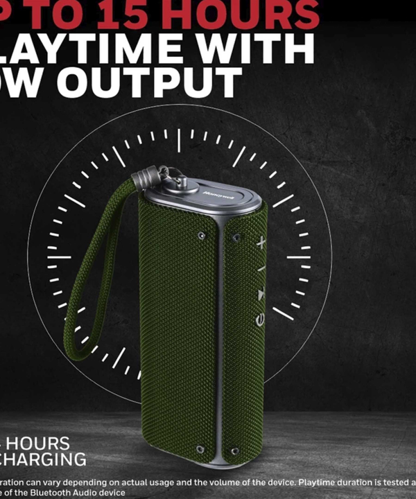 اسپیکر بدون سیم با بلوتوث هانیول Honeywell رنگ سبز مدل TRUENO U200
