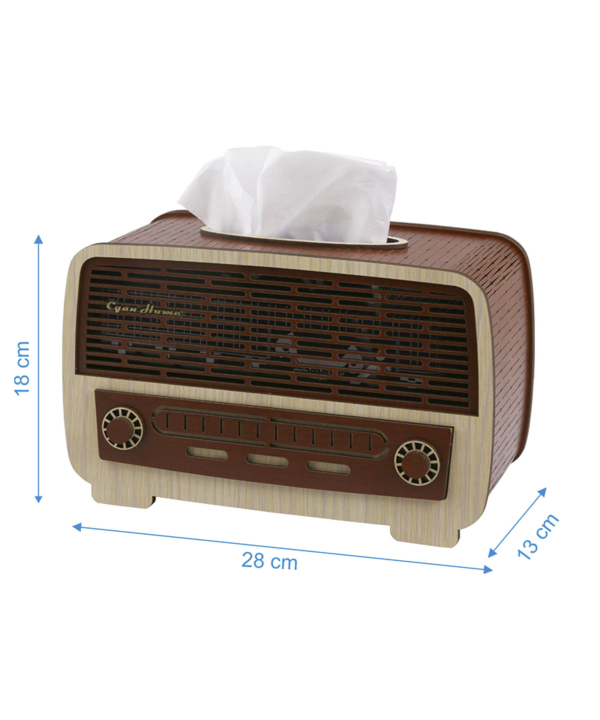 ست سطل و جای دستمال سایان هوم Cyan home مدل رادیو و اسپیکر