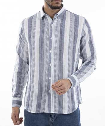 پیراهن آستین بلند مردانه آر ان اس مدل AM-RNS-12202074