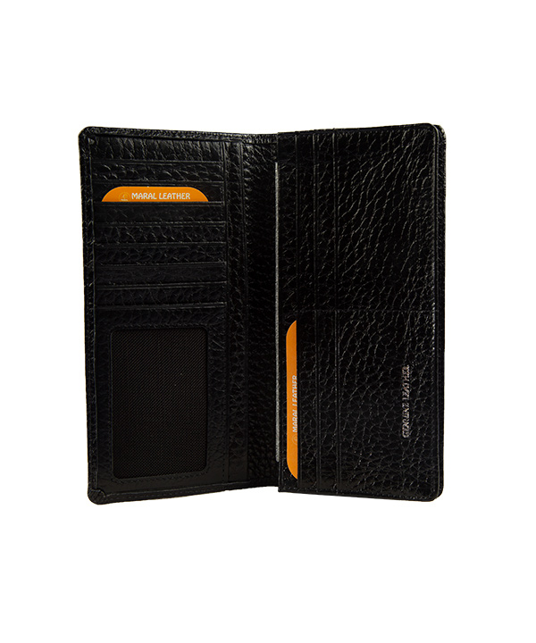 کیف پول تاشو مردانه طرح فلوتر مارال چرم Maral Leather مدل نکیسا