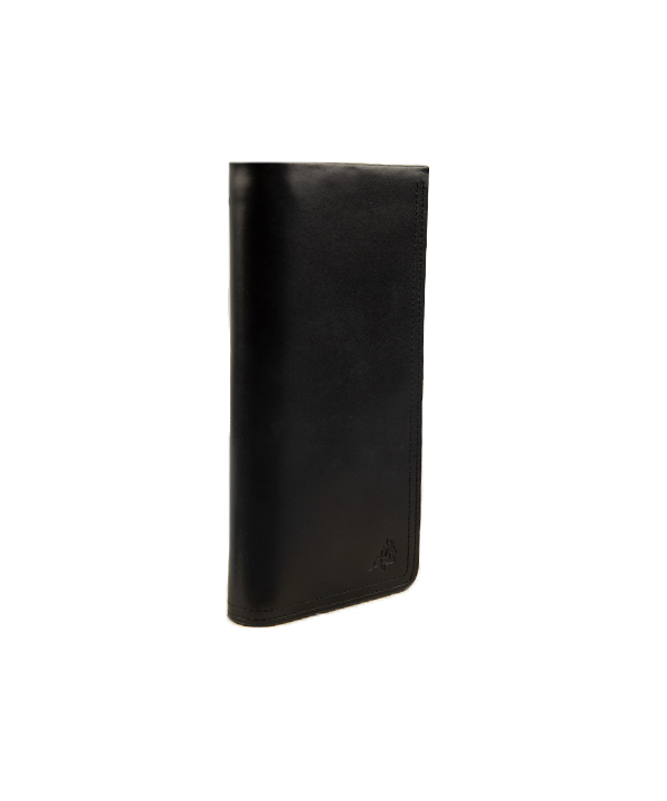 کیف پول پالتویی مشکی مردانه مارال چرم Maral Leather مدل مازیار