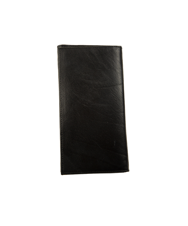 کیف پول پالتویی مردانه مشکی مارال چرم Maral Leather مدل نارسی