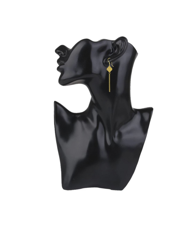 گوشواره طلا زنانه مانچو Mancho مدل efgs025