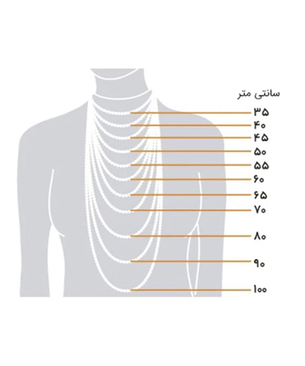 گردنبند طلا مانچو Mancho مدل SFG604