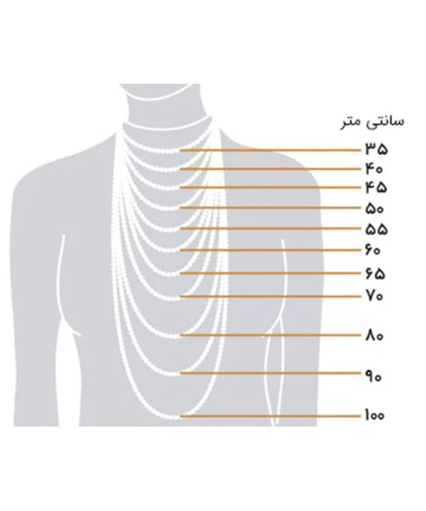 گردنبند طلا مانچو Mancho مدل SFG605