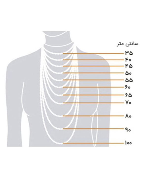 گردنبند طلا زنانه مانچو Mancho مدل Sfg611