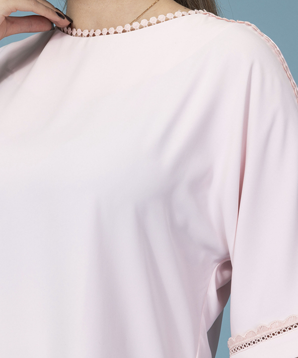 بلوز آستین کوتاه زنانه برنس مدل گلوریا
