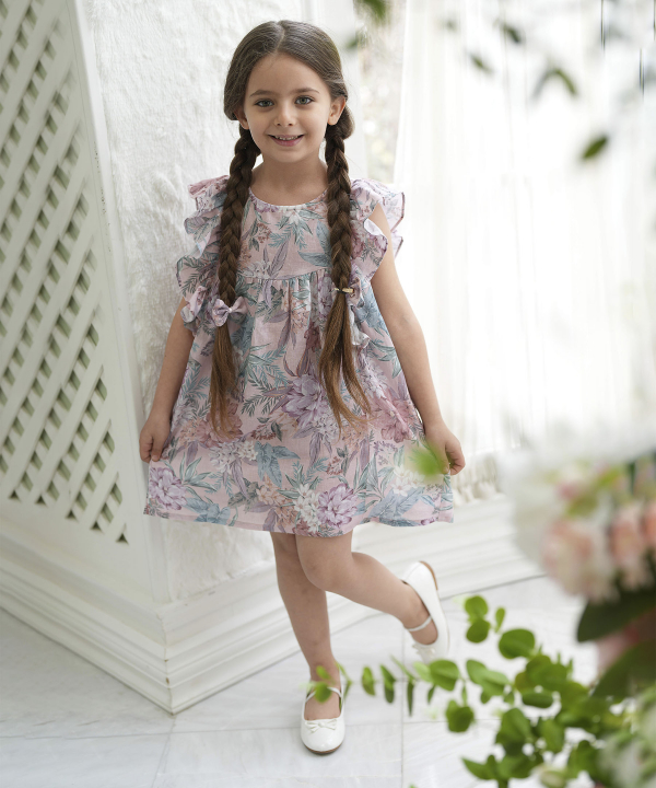 پیراهن دخترانه ملورینا Melorina کد 8119