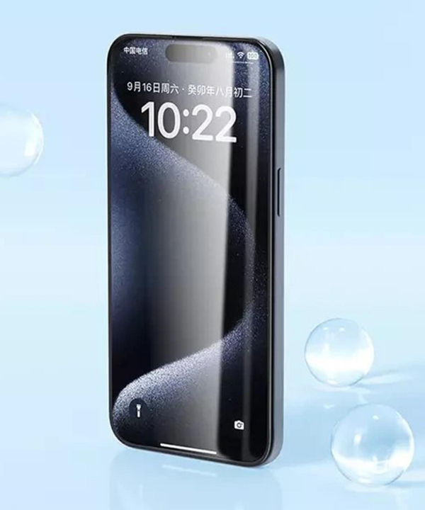 گلس آیفون 15 پرومکس نیلکین Nillkin EZ set tempered glass screen protector iPhone 15 Pro Max 6.7