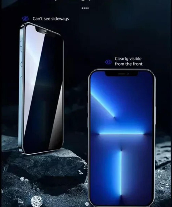 گلس پرایویسی آیفون 14 پرو کوتتسی COTECi Privacy tempered glass iphone 14 pro 35012