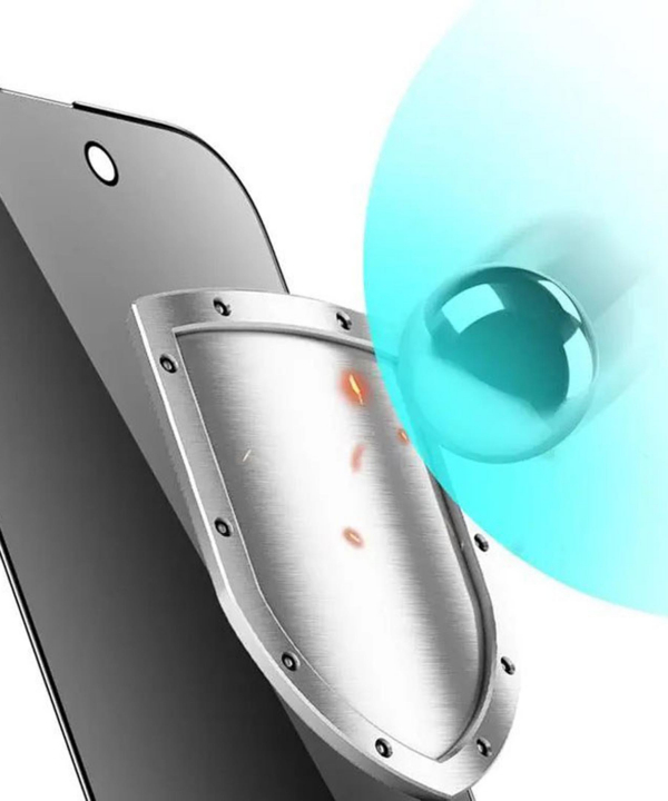 گلس حریم شخصی آیفون 14 پلاس گرین Green iPhone 14 Plus 9H Steve Privacy Anti-Peeping Full Glass