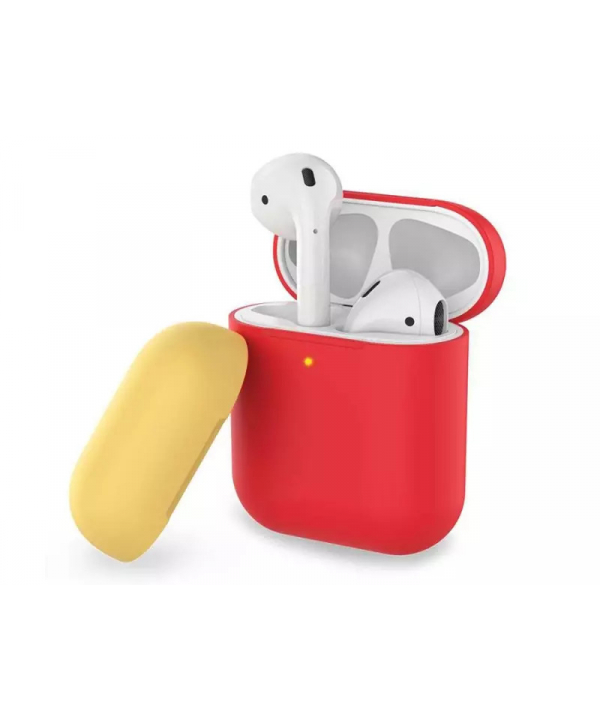 کاور سیلیکونی دو درب ایرپاد آها استیل AHAStyle PT63 Ultra Thin Airpods Case