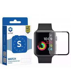 محافظ صفحه نمایش اپل واچ 41 میلی متری لیتو Litho glass +S suitable Apple Watch 41mm
