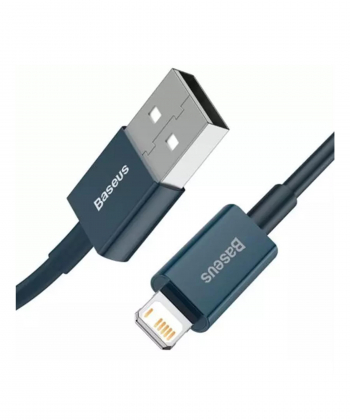 کابل شارژ سریع و انتقال داده دو متری لایتنینگ بیسوس Baseus superior series fast charging 2m cable 2.4A