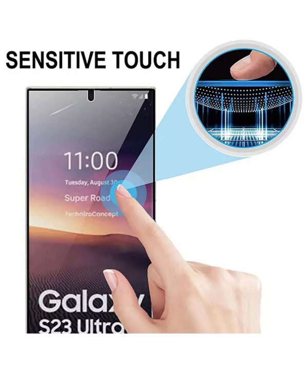 محافظ صفحه نمایش نانو پلیمر سامسونگ گلکسی اس 23 اولترا Polymer Nano Screen Protector Samsung Galaxy S23 Ultra