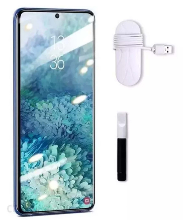 محافظ صفحه یو وی دوتایی بیسوس سامسونگ Baseus Curved-screen UV Glass Samsung S20