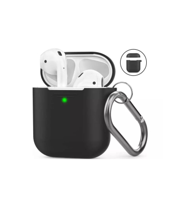کاور ژله ای سیلیکونی قلاب دار ایرپاد 1 و 2 آها استایل AHA Style PT06F Silicone jelly Case Airpods 2/1