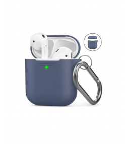 کاور ژله ای سیلیکونی قلاب دار ایرپاد 1 و 2 آها استایل AHA Style PT06F Silicone jelly Case Airpods 2/1