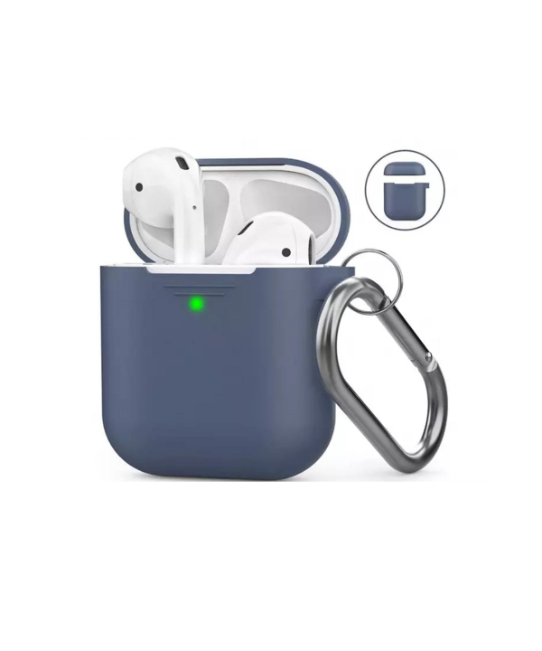کاور ژله ای سیلیکونی قلاب دار ایرپاد 1 و 2 آها استایل AHA Style PT06F Silicone jelly Case Airpods 2/1