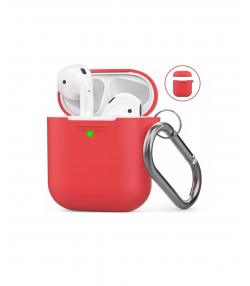 کاور ژله ای سیلیکونی قلاب دار ایرپاد 1 و 2 آها استایل AHA Style PT06F Silicone jelly Case Airpods 2/1