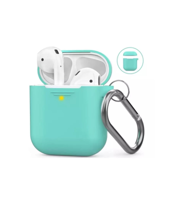 کاور ژله ای سیلیکونی قلاب دار ایرپاد 1 و 2 آها استایل AHA Style PT06F Silicone jelly Case Airpods 2/1