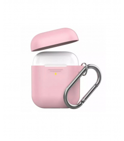 کاور ژله ای سیلیکونی قلاب دار ایرپاد 1 و 2 آها استایل AHA Style PT06F Silicone jelly Case Airpods 2/1