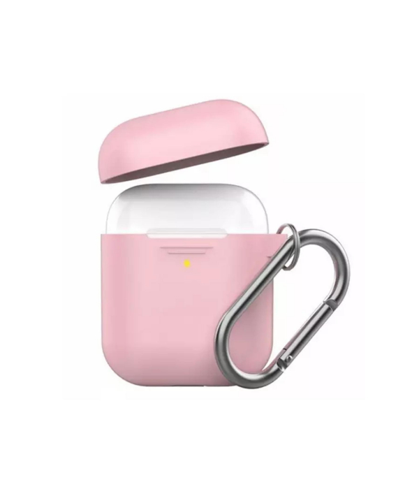 کاور ژله ای سیلیکونی قلاب دار ایرپاد 1 و 2 آها استایل AHA Style PT06F Silicone jelly Case Airpods 2/1
