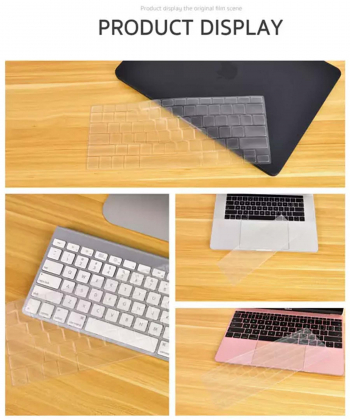 محافظ کیبورد مک بوک رتینا 12 اینچ و 13 اینچ پرو کوتتسی Coteetci Keyboard skin TPU ultra slim MB1012