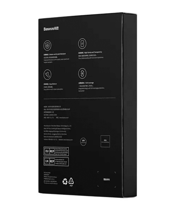 محافظ لنز دوربین آیفون 11، 12 و 12 مینی بیسوس Baseus Camera Glass iPhone 12/12 mini/11 SGZT030502
