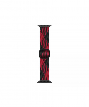 بند پارچه ای اپل واچ 42 و 44 میلی  متر گرین Green Apple Watch 42/44mm Braided Solo Loop Adjustable Strap