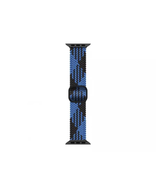 بند پارچه ای اپل واچ 42 و 44 میلی  متر گرین Green Apple Watch 42/44mm Braided Solo Loop Adjustable Strap