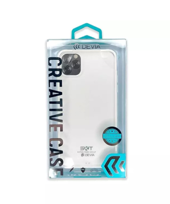 قاب محافظ آیفون 11 پرومکس ضد ضربه نرم دویا Devia 332241-WH Soft Elegant Anti-Shock case iPhone 11 Pro Max