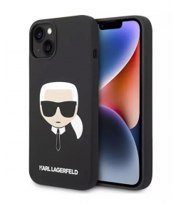 قاب سیلیکونی آیفون 14 پلاس طرح کارل CG Mobile iphone 14 Plus Karl Lagerfeld Silicone Case