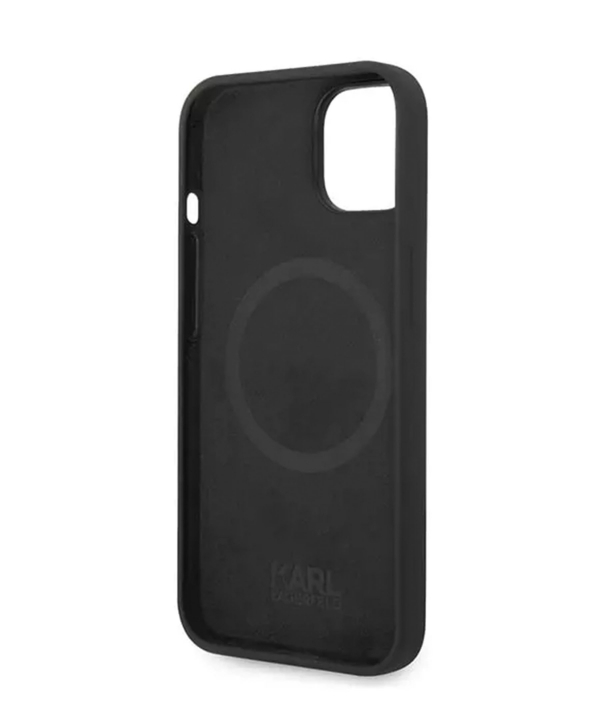 قاب سیلیکونی آیفون 14 پلاس طرح گربه و کارل CG Mobile iphone 14 Plus Cat Karl Lagerfeld Silicone Case