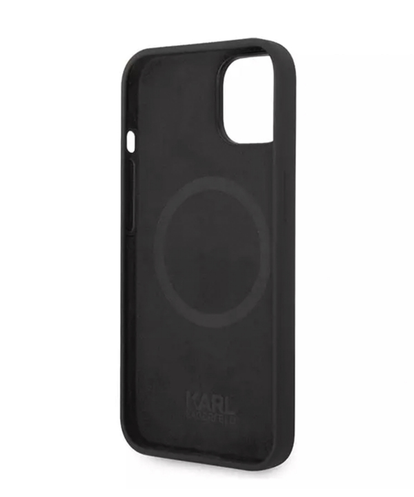 قاب سیلیکونی آیفون 14 پلاس طرح کارل CG Mobile iphone 14 Plus Karl Lagerfeld Silicone Case