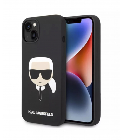 قاب سیلیکونی آیفون 14 طرح کارل CG Mobile iphone 14 Karl Lagerfeld Silicone Case